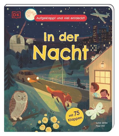 Aufgeklappt und viel entdeckt! In der Nacht, Paul Virr - Gebonden - 9783831043996