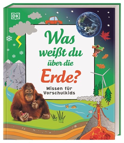 Wissen für Vorschulkids. Was weißt du über die Erde?, Andrea Mills ; Ben Hubbard - Gebonden - 9783831046904