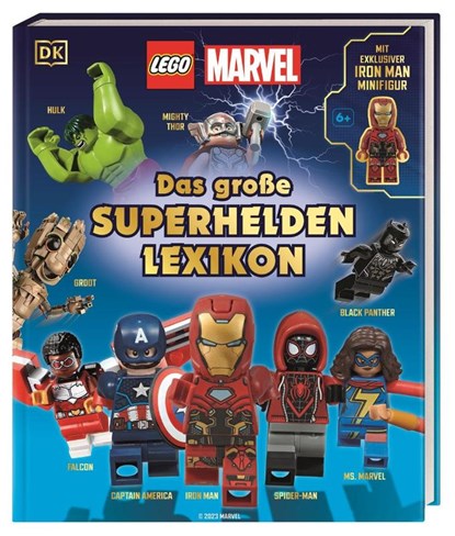 LEGO® Marvel Das große Superhelden Lexikon, Simon Hugo ; Amy Richau - Gebonden - 9783831048106