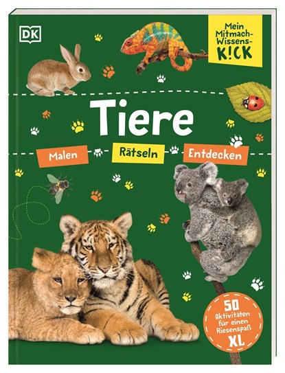Mein Mitmach-Wissens-Kick. Tiere, DK Verlag - Kids - Paperback - 9783831048922