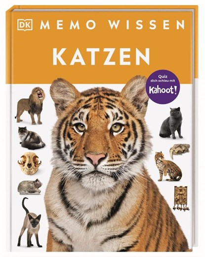 memo Wissen. Katzen, Juliet Clutton-Brock - Gebonden - 9783831049356