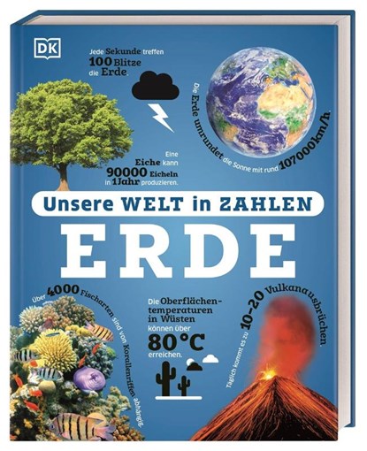 Unsere Welt in Zahlen. Erde, Richard Mead ; Alicia Williamson ; William Potter - Gebonden - 9783831051748