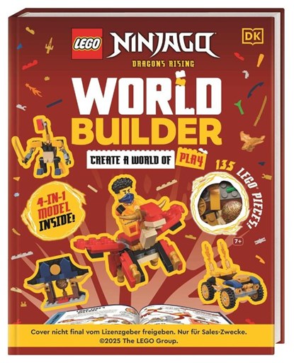 LEGO® NINJAGO® Aufstieg der Drachen World Builder, DK Verlag - Kids - Gebonden - 9783831052387