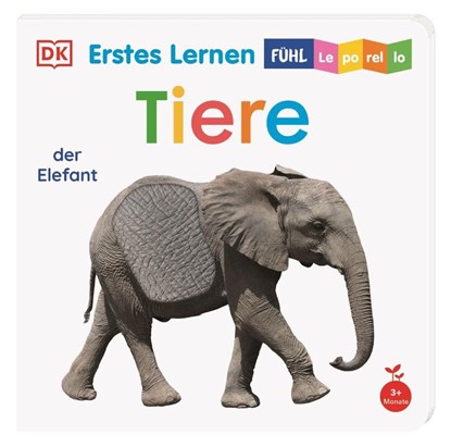 Erstes Lernen Fühl-Leporello. Tiere, DK Erstes Lernen - Gebonden - 9783831053285