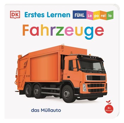 Erstes Lernen Fühl-Leporello. Fahrzeuge, DK Erstes Lernen - Gebonden - 9783831053292