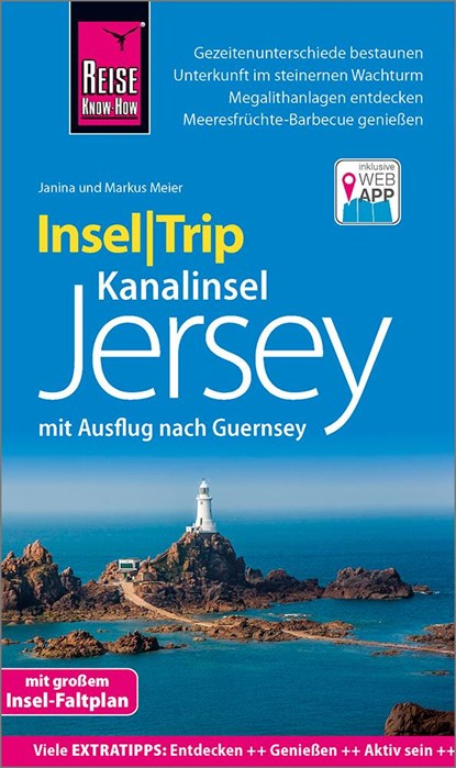 Reise Know-How InselTrip Jersey mit Ausflug nach Guernsey, Janina Meier ;  Markus Meier - Paperback - 9783831733651