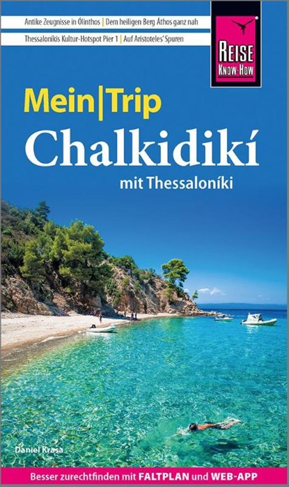 Reise Know-How MeinTrip Chalkidiki mit Thessaloníki, Daniel Krasa - Paperback - 9783831737307