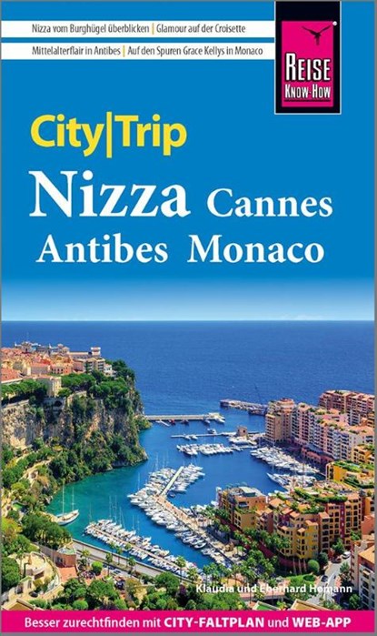 Reise Know-How CityTrip Nizza, Cannes, Antibes, Monaco, Klaudia Homann ; Eberhard Homann - Paperback - 9783831738212