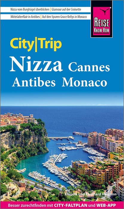 Reise Know-How CityTrip Nizza, Cannes, Antibes, Monaco, Klaudia Homann ;  Eberhard Homann - Paperback - 9783831738212