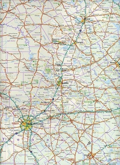 World Mapping Project USA 08 Süd 1 : 1 250 000, niet bekend - Gebonden - 9783831772094