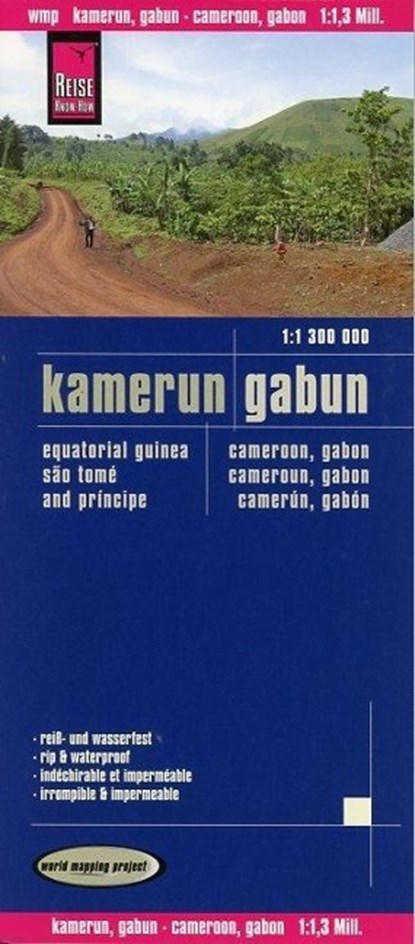 Reise Know-How Landkarte Kamerun, Gabun (1:1.300.000), niet bekend - Losbladig - 9783831772254
