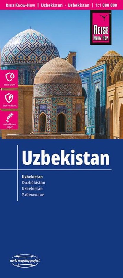 Uzbekistan (1:1.000.000), Reise Know-How Verlag Peter Rump - Gebonden - 9783831772742