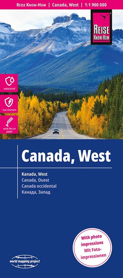 Canada West, Reise Know-How Verlag Peter Rump - Gebonden - 9783831773053