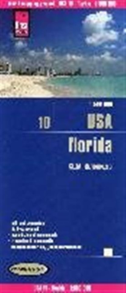 Reise Know-How Landkarte USA 10, Florida (1:500.000), niet bekend - Losbladig - 9783831773237