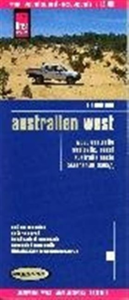 Reise Know-How Landkarte Australien, West / Australia, West 1:1.800.000, Reise Know-How Verlag Peter Rump - Gebonden - 9783831773275