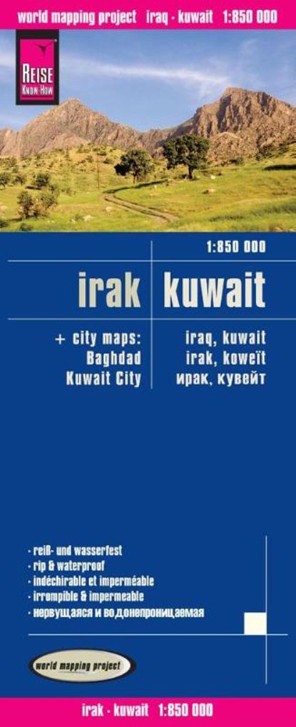 Iraq and Kuwait (1:850.000), niet bekend - Gebonden - 9783831773350