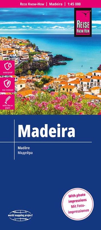 Madeira (1:45.000), Reise Know-How Verlag Peter Rump - Gebonden - 9783831773497