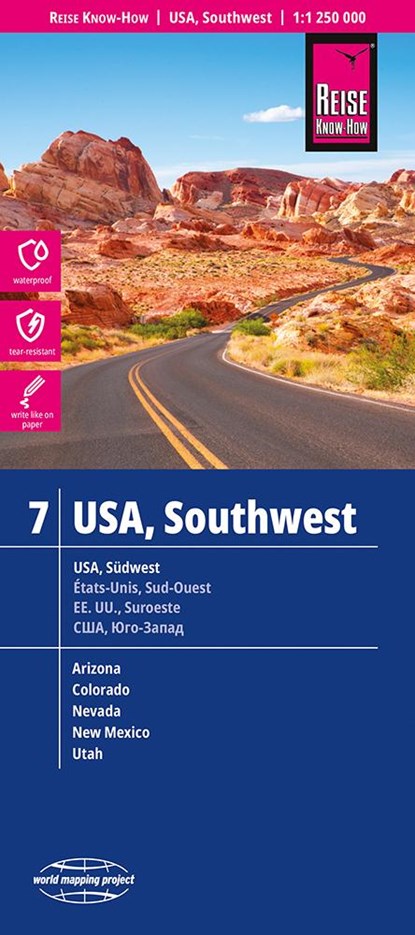 USA 7 Southwest, Reise Know-How Verlag Peter Rump - Losbladig - 9783831773541