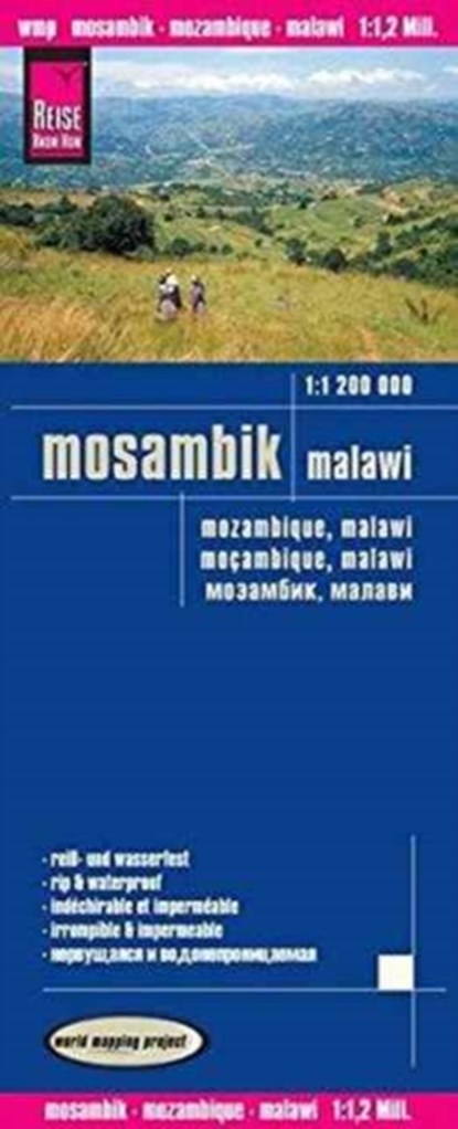 Mozambique, Malawi (1:1.200.000), niet bekend - Gebonden - 9783831773572