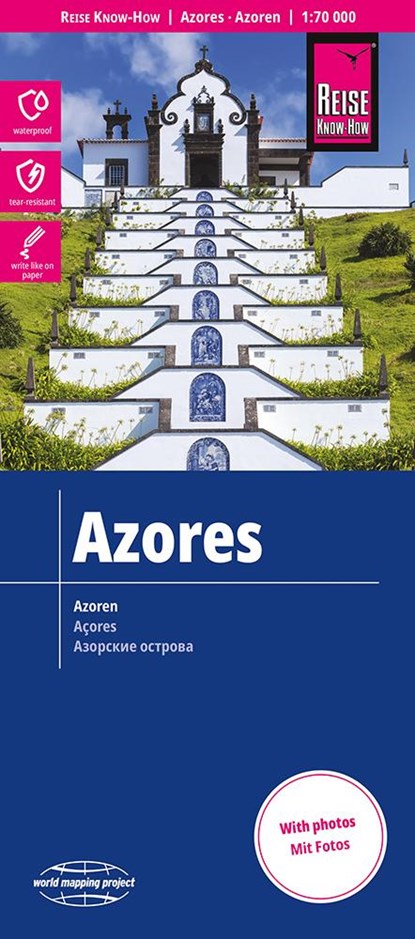 Azores (1:70.000), Reise Know-How Verlag Peter Rump - Gebonden - 9783831773626