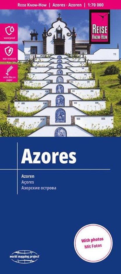 Azores (1:70.000), Reise Know-How Verlag Peter Rump - Gebonden - 9783831773626
