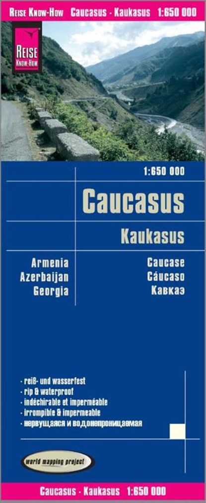 Caucasus (1:650.000), Reise Know-How Verlag Peter Rump - Gebonden - 9783831773848