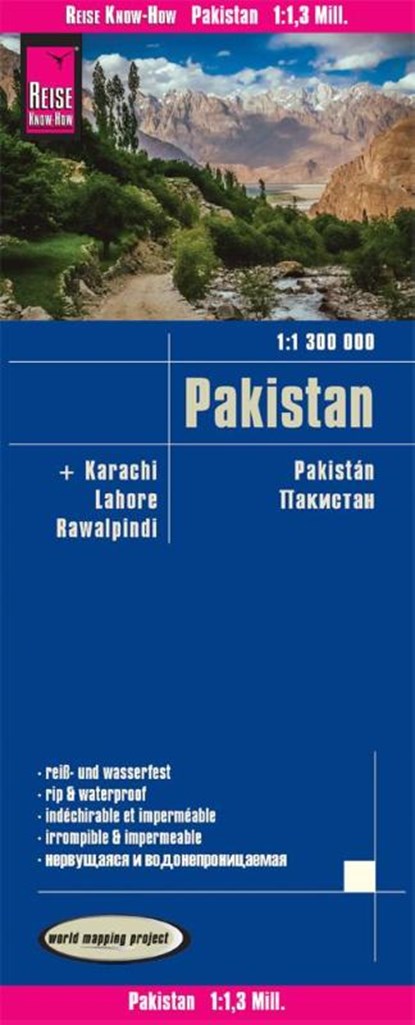 Pakistan (1:1.300.000), Reise Know-How Verlag Peter Rump - Gebonden - 9783831774241