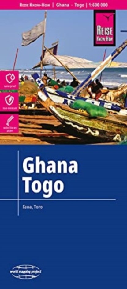 Ghana, Togo (1:600.000), Reise Know-How Verlag Peter Rump - Gebonden - 9783831774463