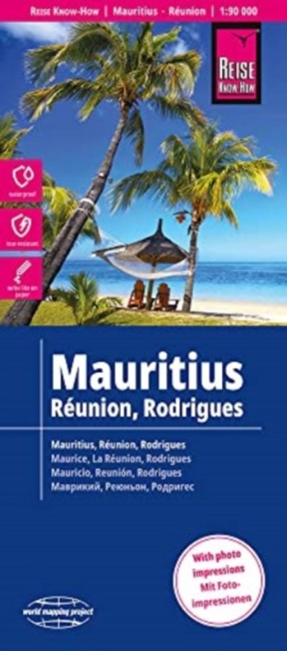 Mauritius, Reunion, Rodrigues (1:90.000), Reise Know-How Verlag Peter Rump - Gebonden - 9783831774470
