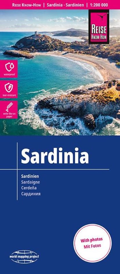 Sardinia (1:200.000), Reise Know How - Gebonden - 9783831774562