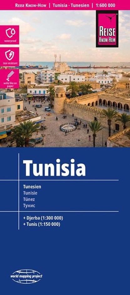 Tunisia Map 1:600,000 scale, niet bekend - Gebonden - 9783831774692
