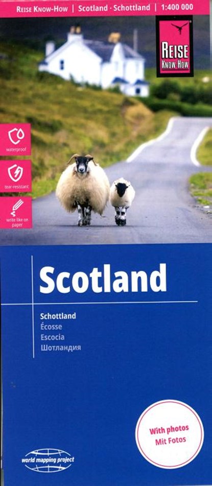 Reise Know-How Landkarte Schottland / Scotland (1:400.000), Reise Know-How - Gebonden - 9783831774722