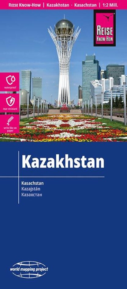 Kazakhstan Map 1:2,000,000 scale, niet bekend - Gebonden - 9783831774791