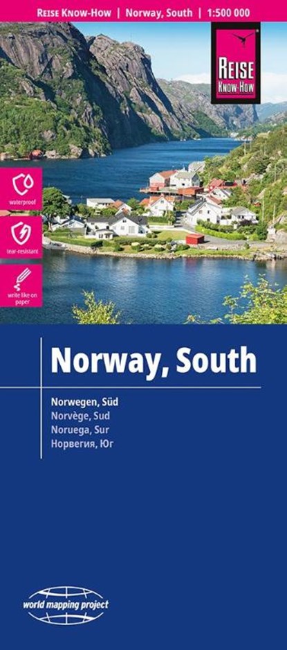 Norway South Map 1:500,000 scale, niet bekend - Gebonden - 9783831774852