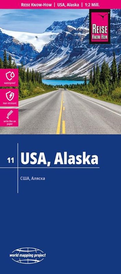 USA 11 Alaska Map 1:2,000,000, niet bekend - Gebonden - 9783831774876