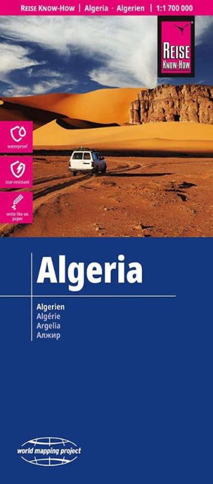 Reise Know-How Landkarte Algerien, Tunesien | Algeria, Tunisia (1:1.700.000), niet bekend - Gebonden - 9783831774913