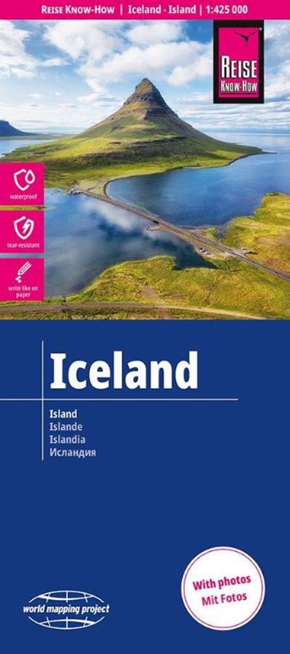 Reise Know-How Landkarte Island / Iceland (1:425.000), niet bekend - Gebonden - 9783831775163