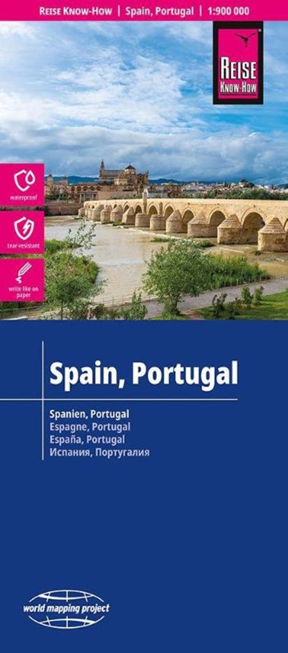 Reise Know-How Landkarte Spanien, Portugal | Spain, Portugal (1:900.000), niet bekend - Gebonden - 9783831775200