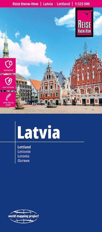 Latvia (1:325.000), Reise Know How - Gebonden - 9783831775286