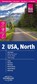 USA North Road Map (2) 1:1,250,000 scale, Reise Know How - Gebonden - 9783831775309