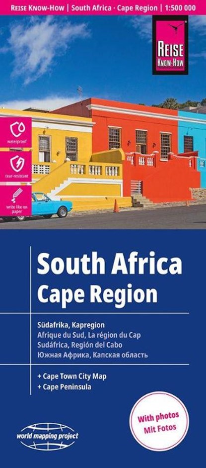 Reise Know-How Landkarte Südafrika Kapregion / South Africa, Cape Region (1:500.000), niet bekend - Gebonden - 9783831775552