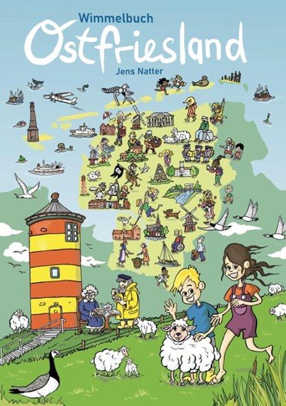 Wimmelbuch Ostfriesland, Jens Natter - Gebonden - 9783831909117