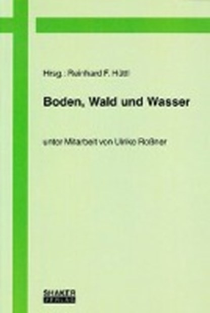 Boden, Wald und Wasser, niet bekend - Paperback - 9783832214753