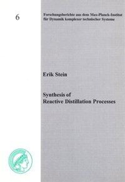 Synthesis of Reactive Distillation Processes, niet bekend - Paperback - 9783832219697