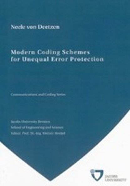Deetzen, N: Modern Coding Schemes for Unequal Error Protecti, DEETZEN,  Neele von - Paperback - 9783832280079