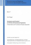 Rieger, K: Analysis and Control of Infinite-Dimensional Syst | Karl Rieger | 