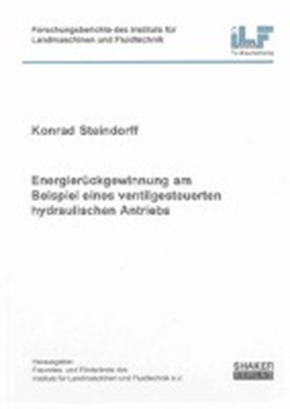 Steindorff, K: Energierückgewinnung am Beispiel eines ventil, STEINDORFF,  Konrad - Paperback - 9783832296117