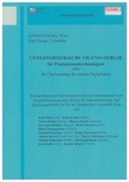 Unternehmerische Eigensynergie für Produktionstechnologien, ZEICHEN,  Gerfried ; Huray, Paul - Gebonden - 9783832296322