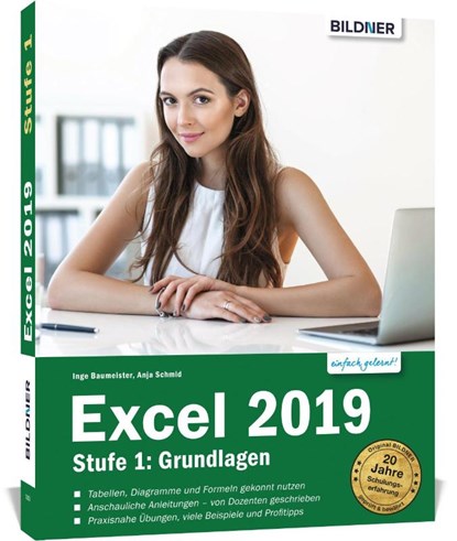 Excel 2019 - Stufe 1: Grundlagen, Anja Schmid ; Inge Baumeister - Paperback - 9783832803414