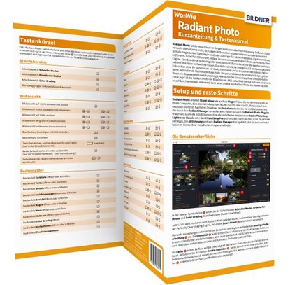 Radiant Photo - Kurzanleitung & Tastenkürzel, Ulrich Dorn - Paperback - 9783832806071